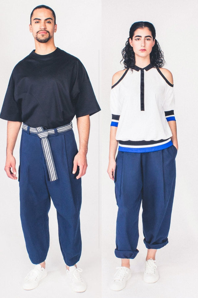 TFP SANTOS TAPERED PANTS (NAVY)