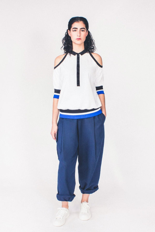TFP SANTOS TAPERED PANTS (NAVY)