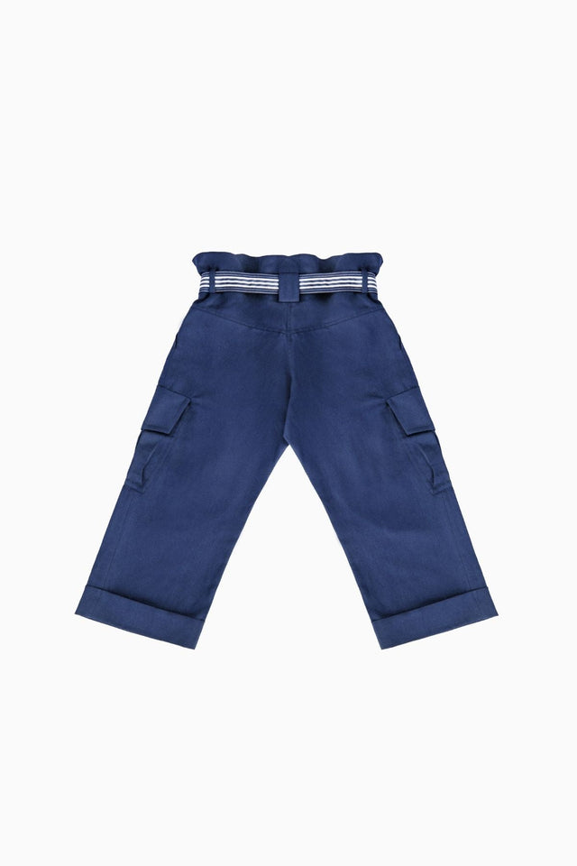 TFP FILIPE WIDE LEG PANTS (NAVY)
