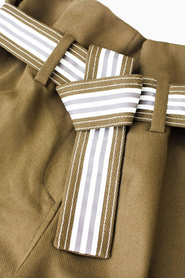 TFP FILIPE WIDE LEG PANTS (OLIVE)