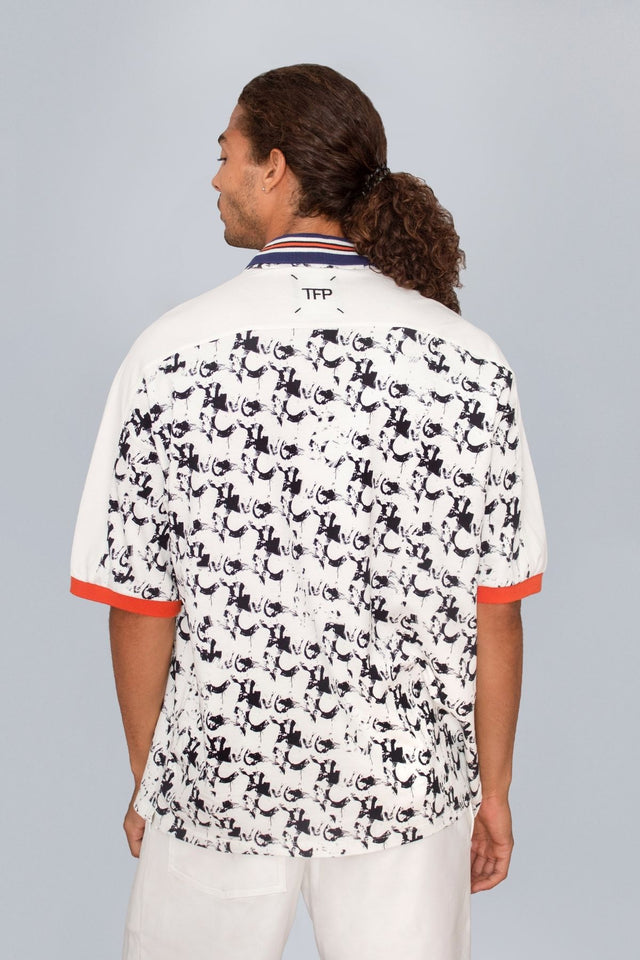 TFP RIPPLING SHADOWS MEN’S POLO SHIRT