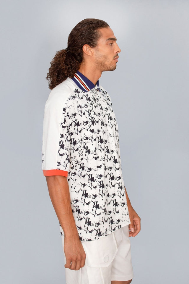 TFP RIPPLING SHADOWS MEN’S POLO SHIRT