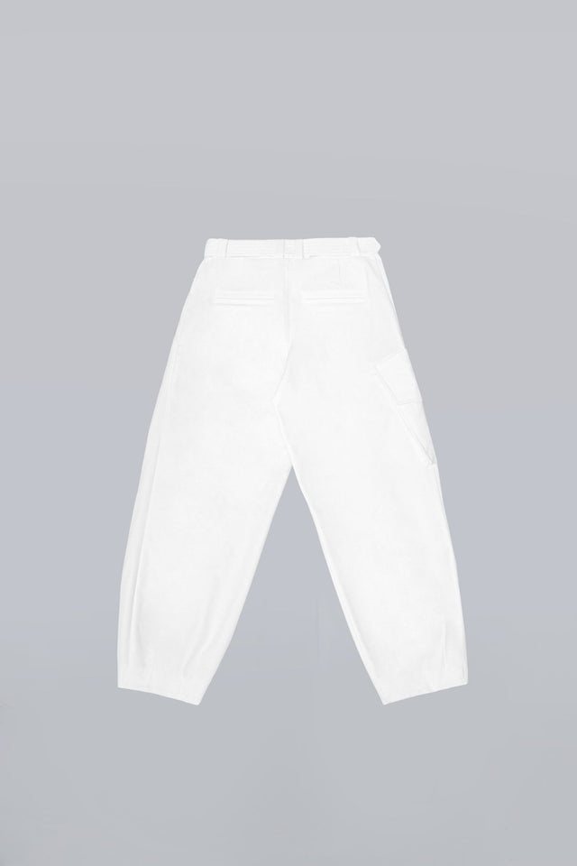 TFP WHITE SANTOS TAPERED PANTS