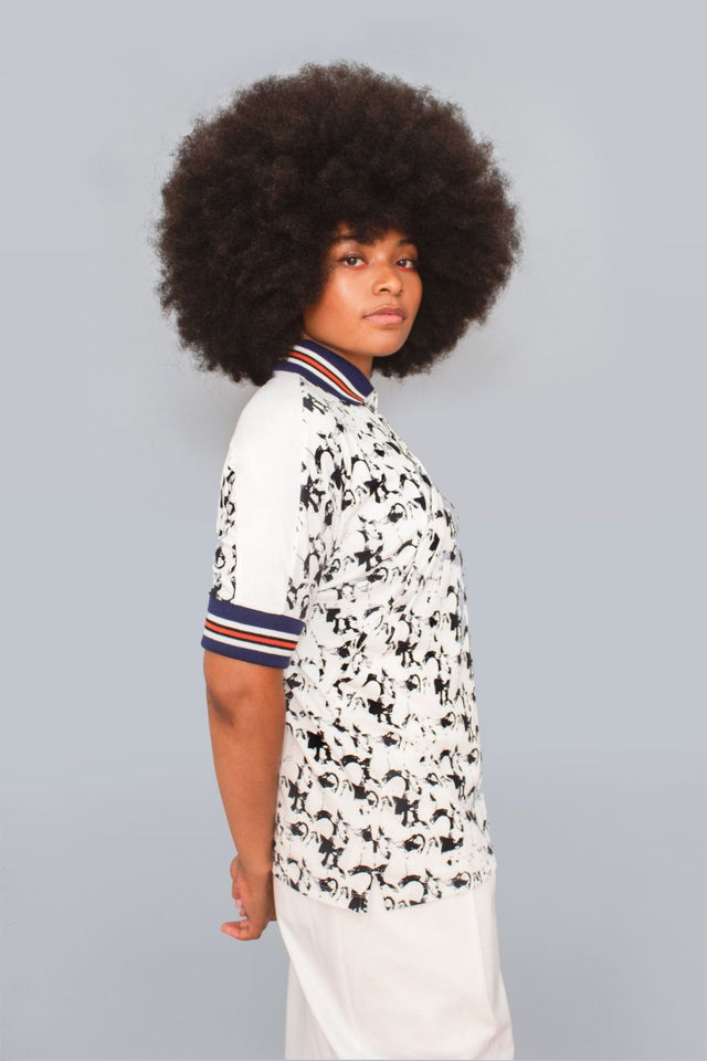 TFP RIPPLING SHADOWS WOMEN’S POLO SHIRT