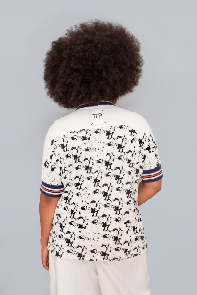 TFP RIPPLING SHADOWS WOMEN’S POLO SHIRT