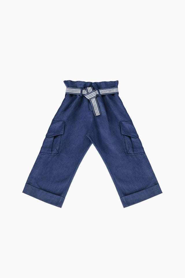 TFP FILIPE WIDE LEG PANTS (NAVY)